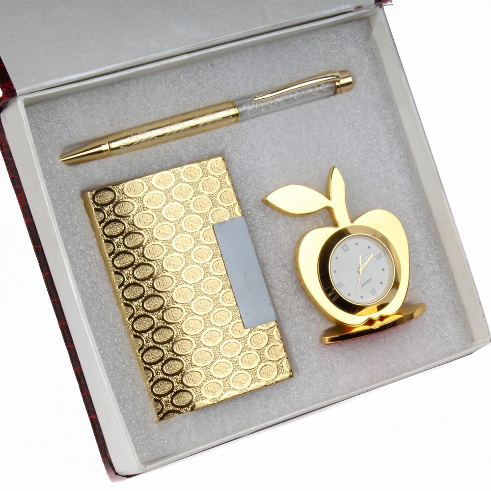 pen-and-keychain-with-card-holder-in-gold-plated