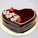 Sugar Free Heart Shaped Cake