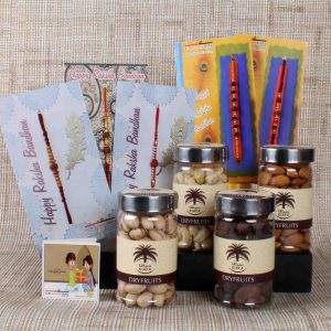 Rakhi with Dry Fruits Online