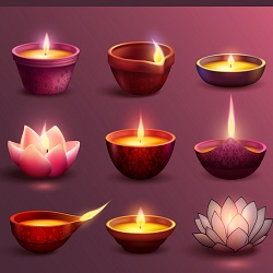 Diwali Candles