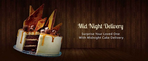Midnight Cakes Delivery To Surat