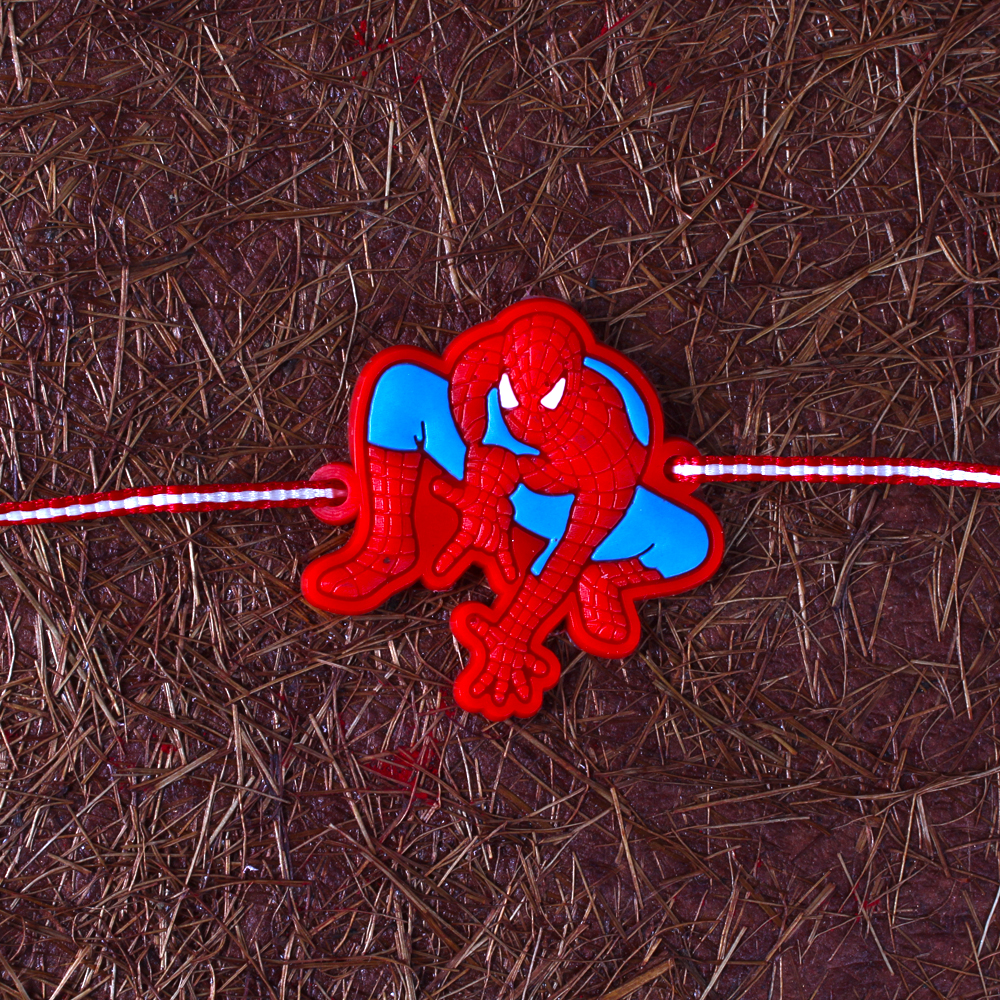 Spider Man Rakhi and Tim Tam Chocolate