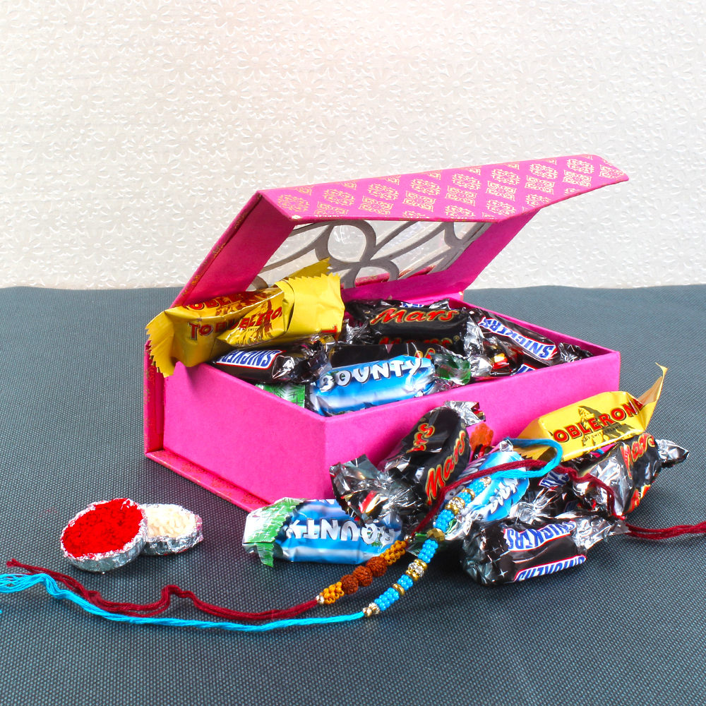 Rakhi Gift of Miniature Assorted Chocolates Box