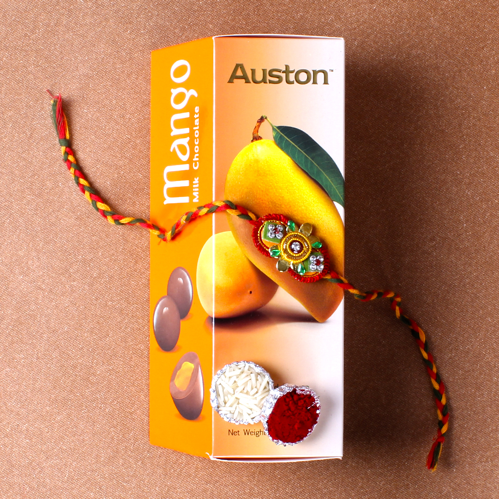 Rakhi Gift with  Auston Mango Chocolates