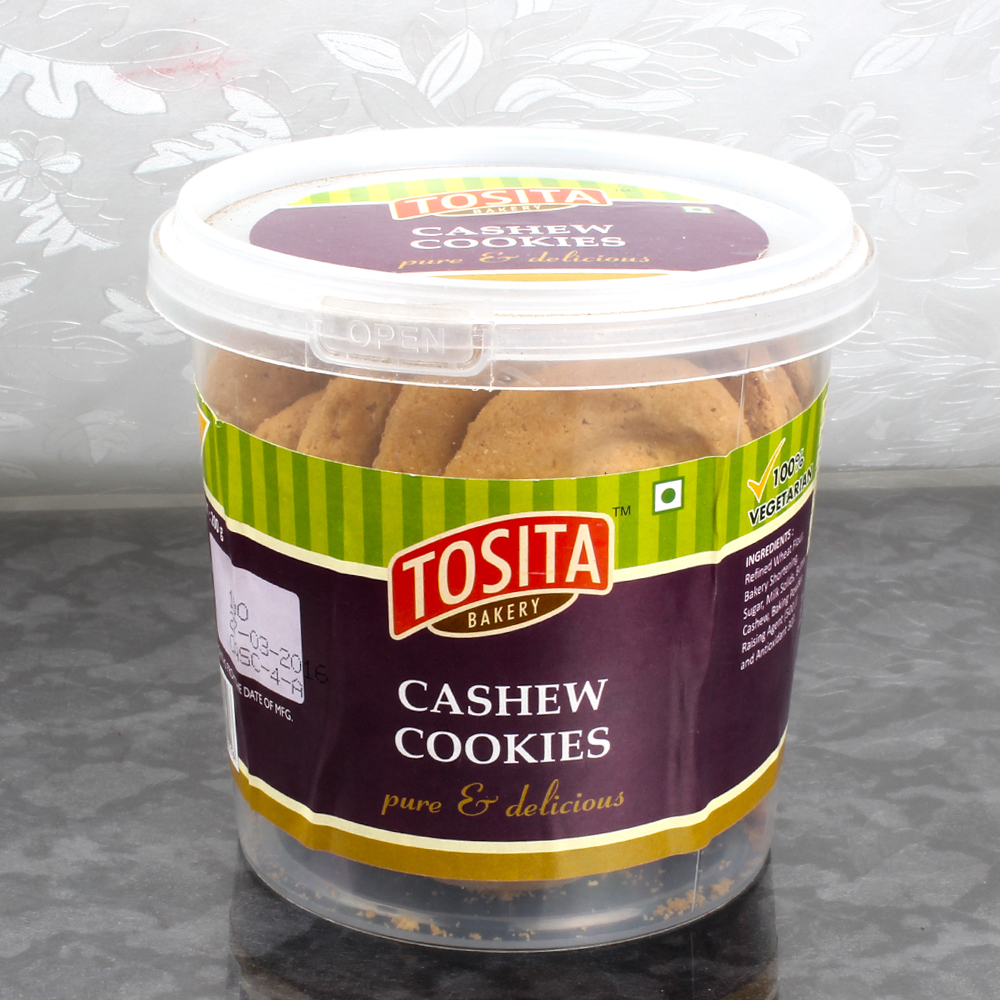 Cashew Cookies with Rakhi