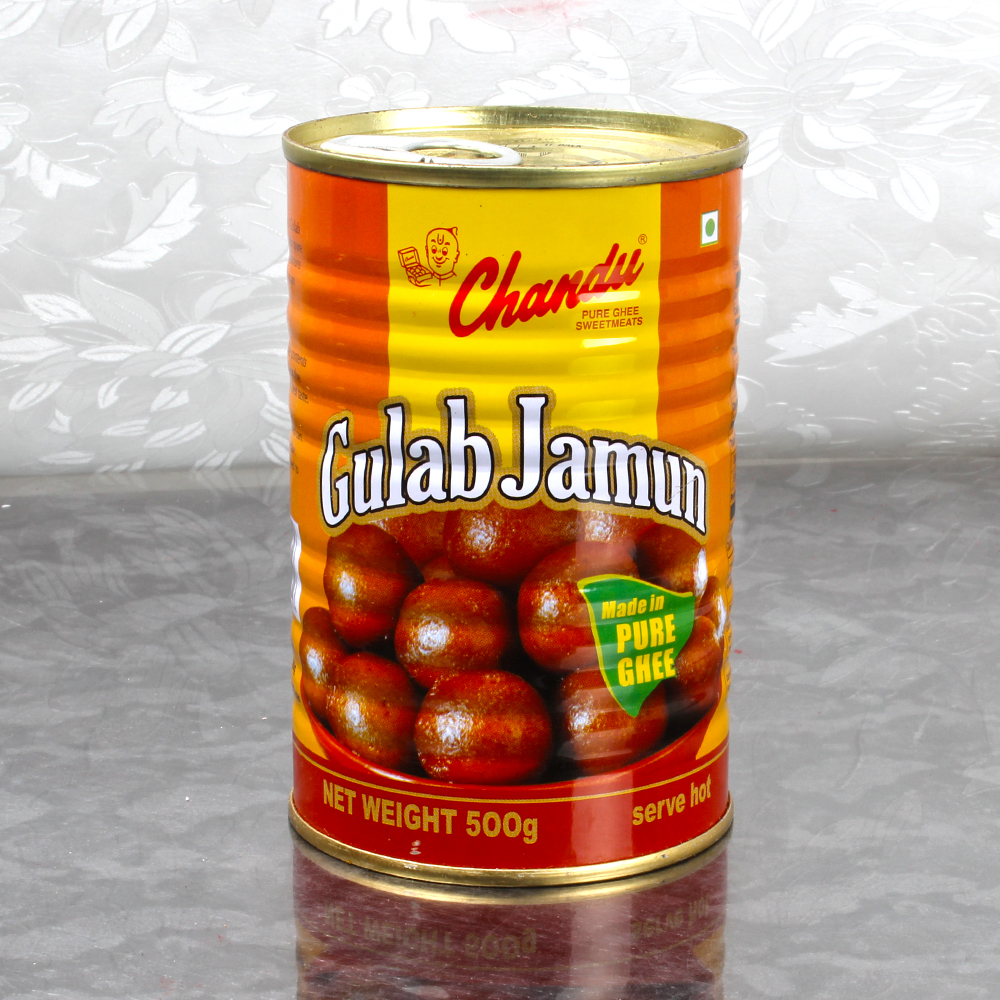 Gulab Jamun and Beautiful Family Rakhis Combo