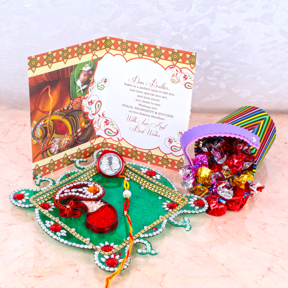 Rakhi Thali Hamper for Bhai