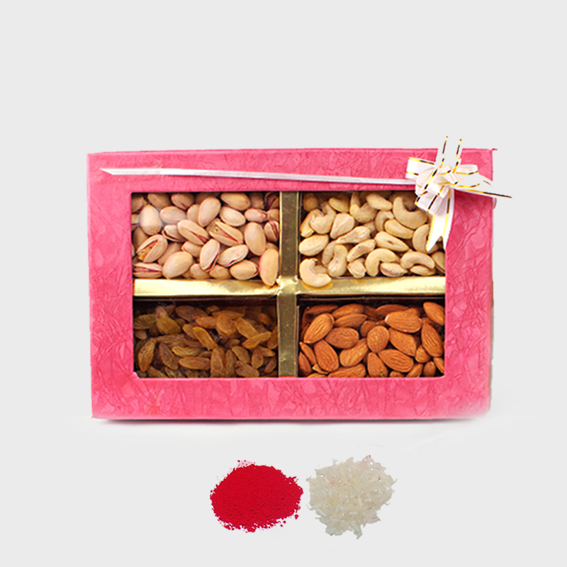 500 Gms Dry Fruit Bhaidooj Gift