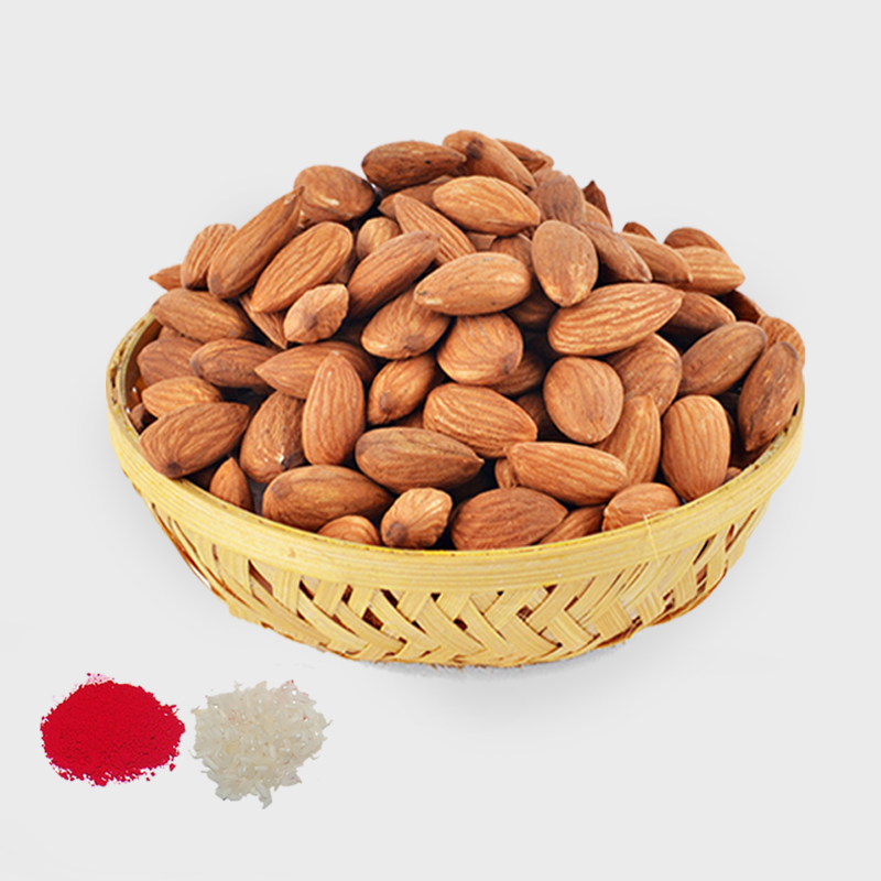 Bhai Dooj Almond GIft for Bhaidooj