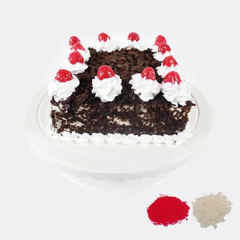 Eggless Black Forest Cake For Bhaidooj