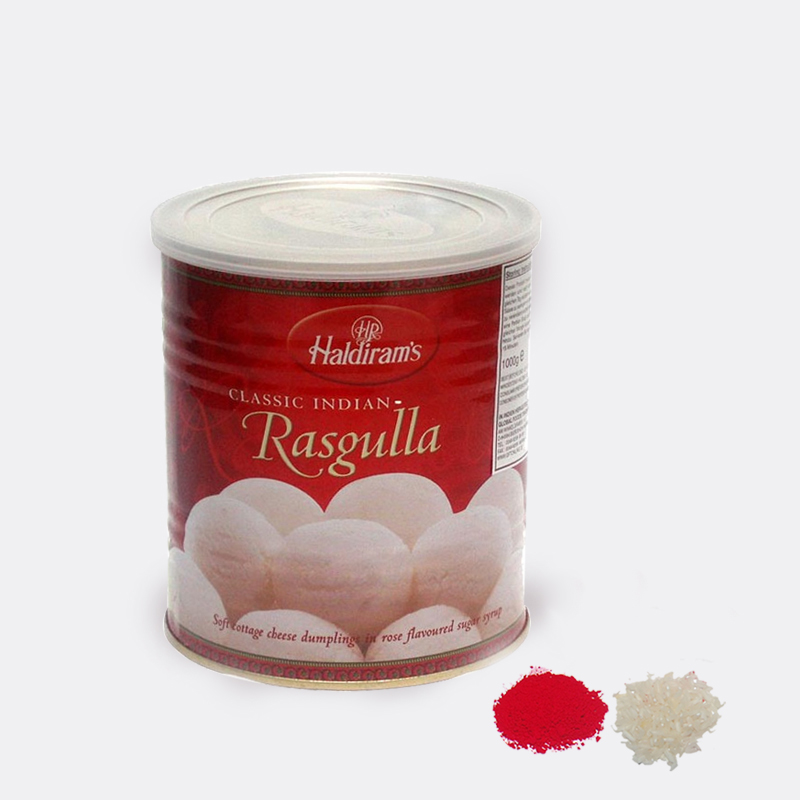 Bhaidooj Gift for Classic Indian Rasgulla