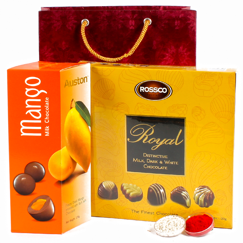 Chocolate and Treat Hamper for Bhai Dhooj