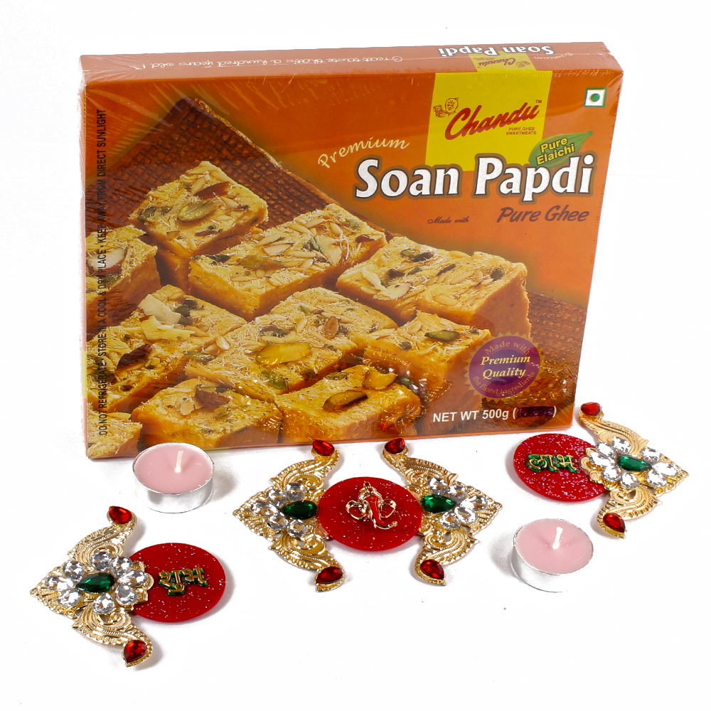 Soan Papdi Hamper with Exclusive Shubh Labh Hanging