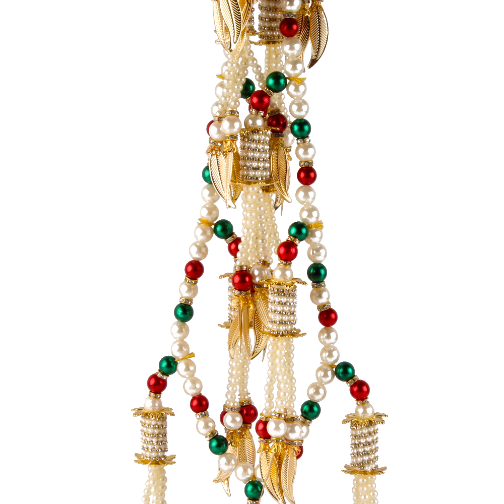 Traditional Multicolour Pearl Toran