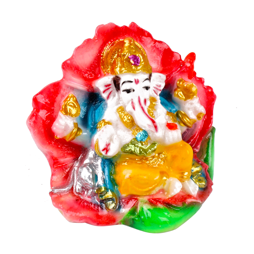 Floral Lord Ganesha Idol