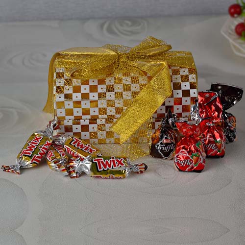 Truffle and Twix Chocolate with Treasure Box