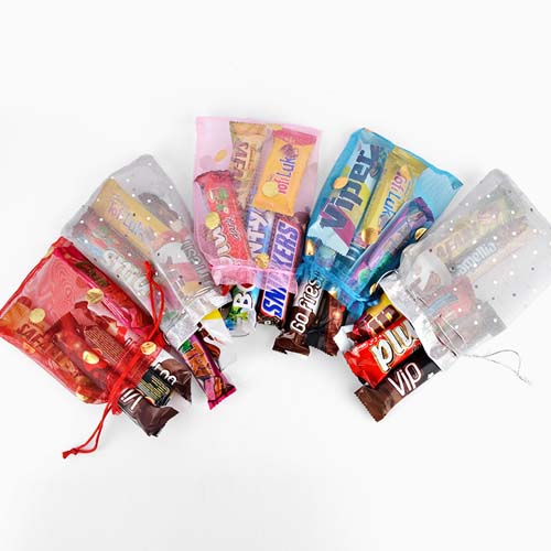 Potli Bags of Imported Assorted Chocolates