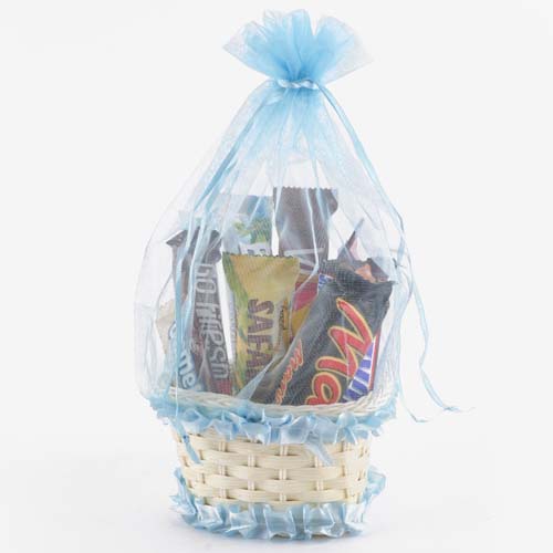 Assorted Chocolates in a Designer Potli Basket