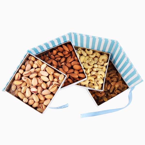 Four Step Folding Box of Dry Fruits