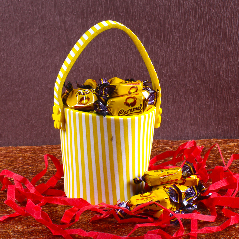 Caramel Toffees Bucket