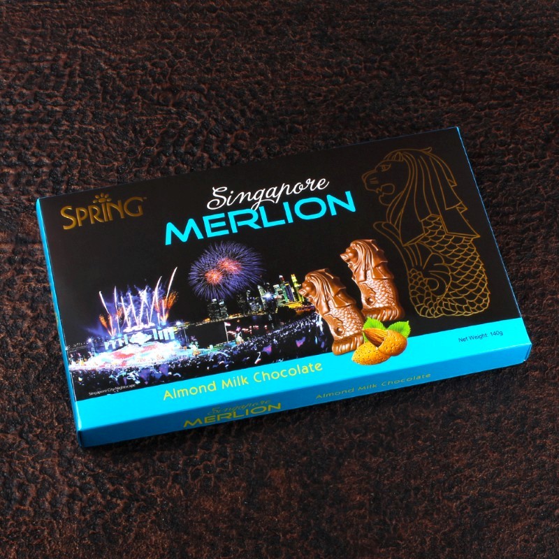 Spring Merlion Almond Milk Chocolate