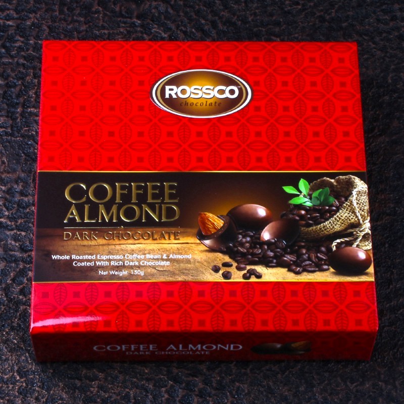 Rossco Coffee Almond Dark Chocolate
