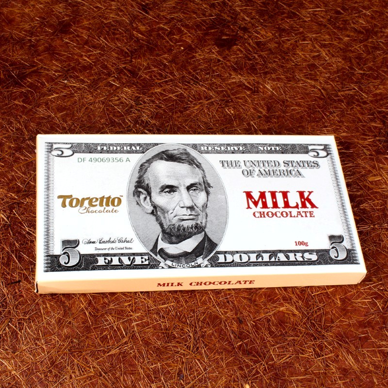 Toretto Five Dollars Milk Chocolate