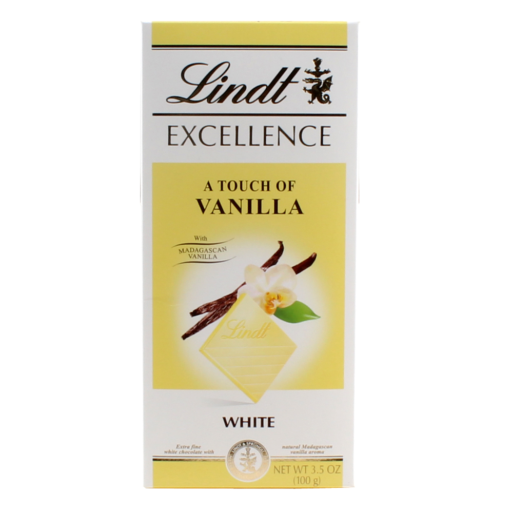 Lindt Excellence White With a Touch of Vanilla