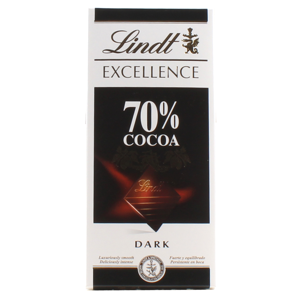 Lindt Excellence 70% Cocoa Chocolate