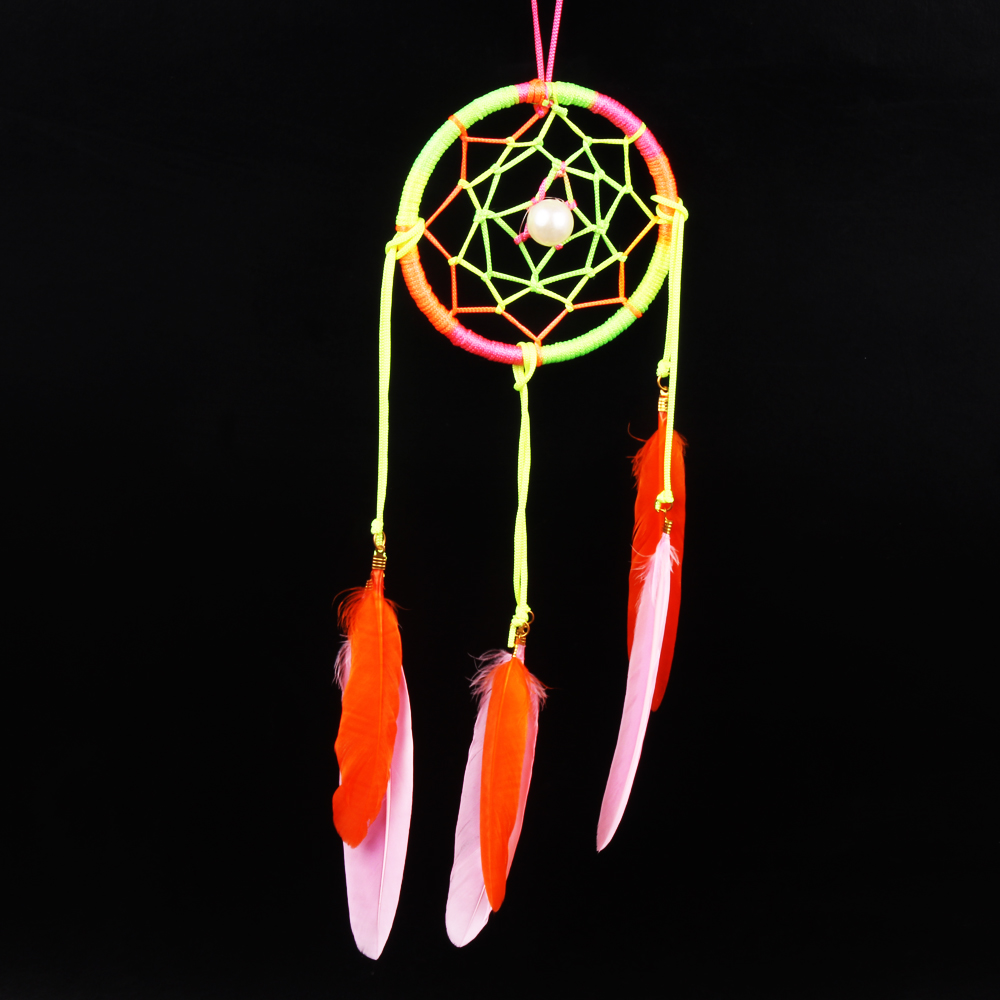 Multi Color Neon Dream Catcher