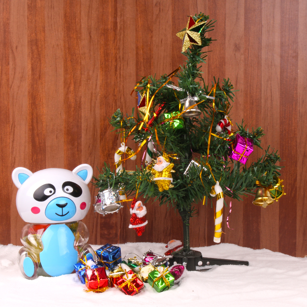 Christmas Tree With Panda Jelly Chocolates