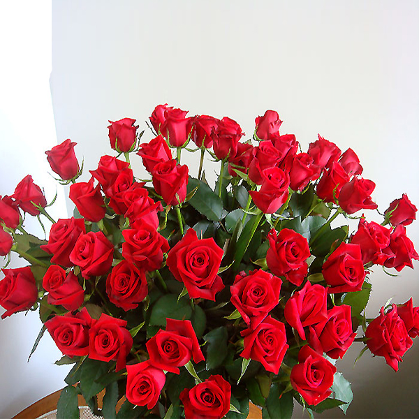 50 Red Roses Bouquet