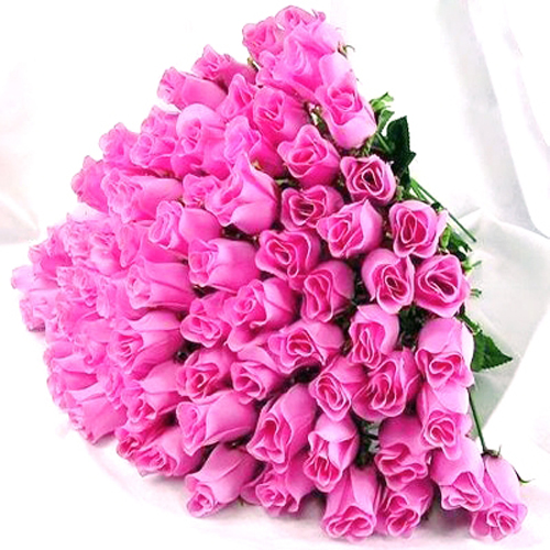 Bouquet Of 50 Pink Roses