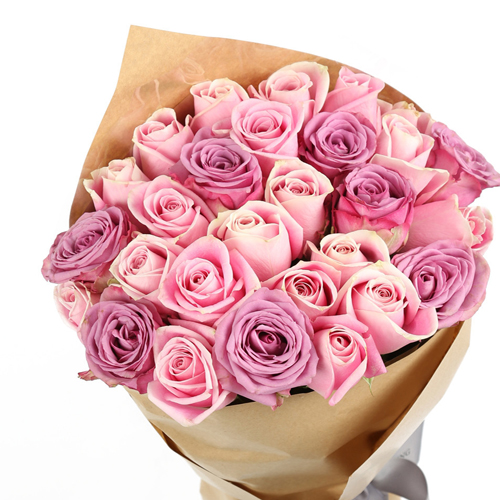 30 Pink Roses Bouquet