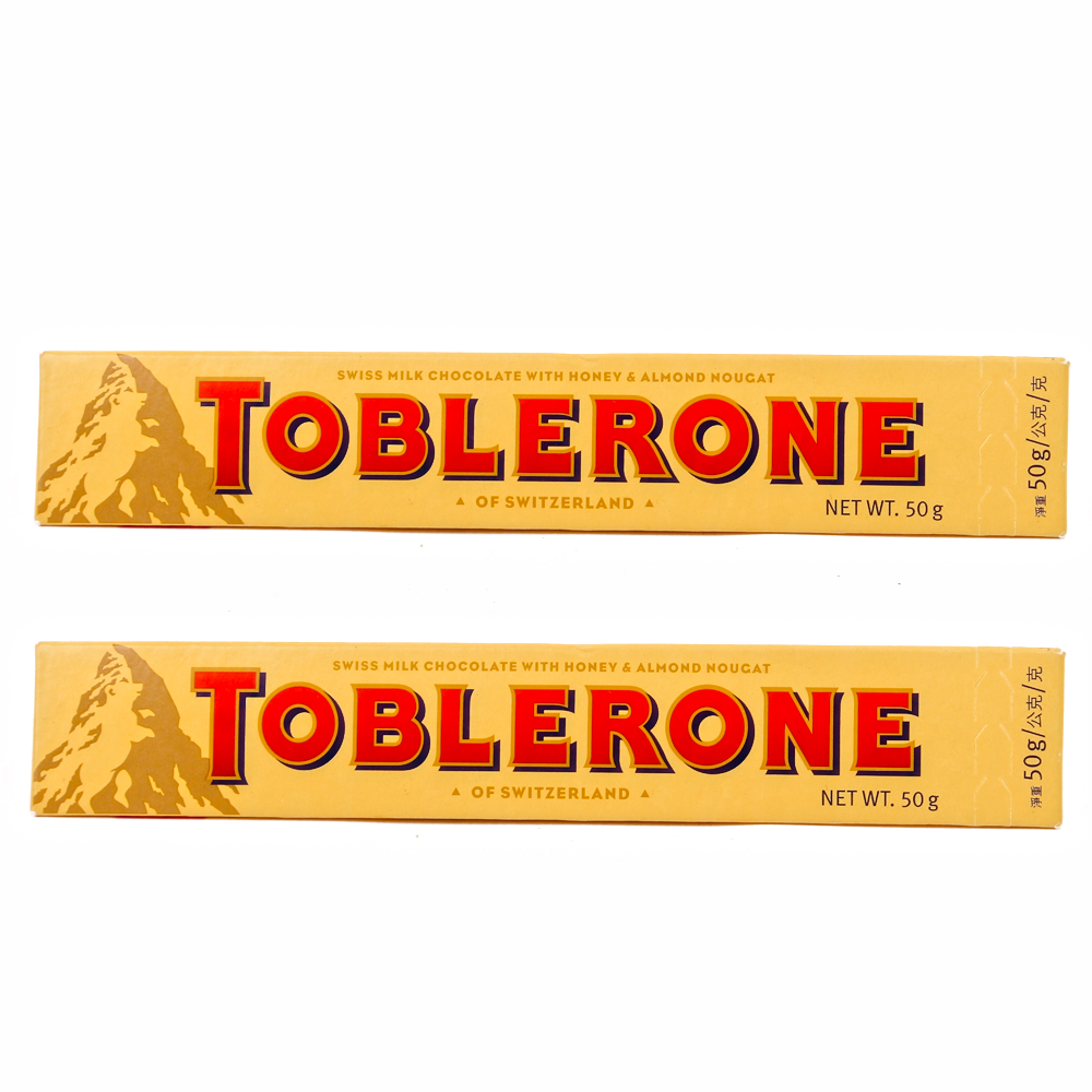 Toblerone Swiss Chocolate Bars