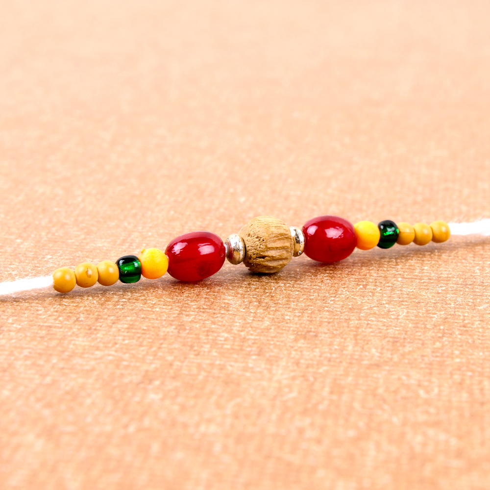 Colorful Beads Rakhi