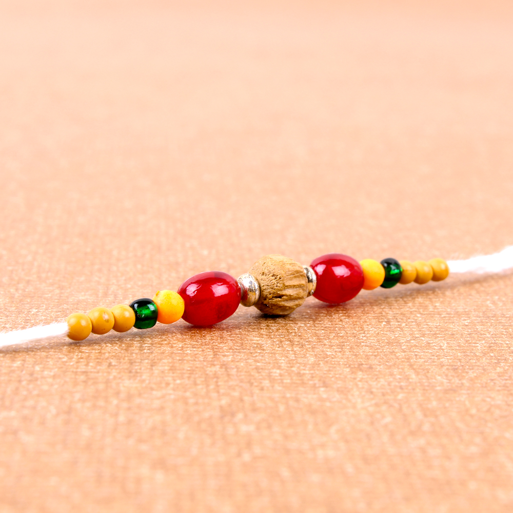 Colorful Beads Rakhi