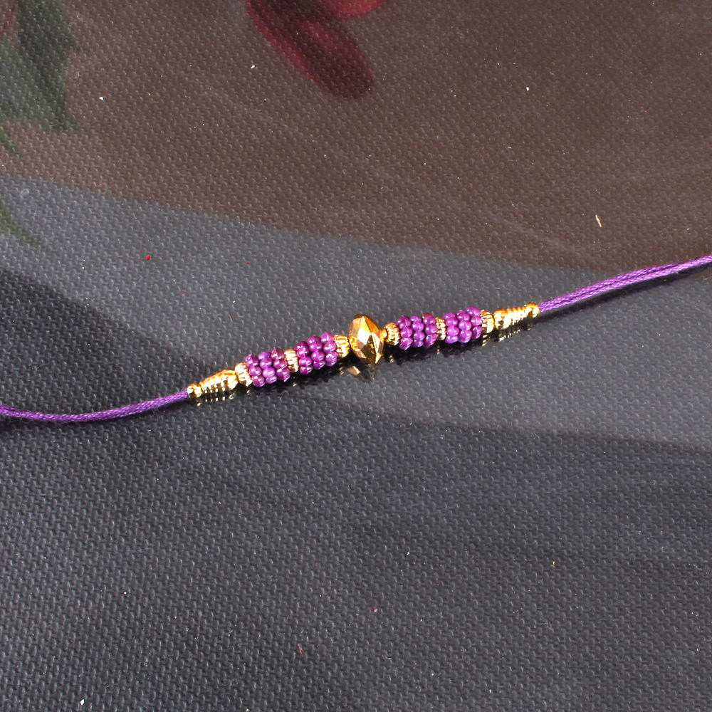 Fancy Designer Beads Rakhi