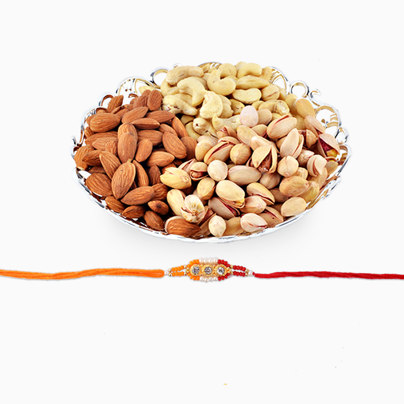 Dry Fruits and Rakhi