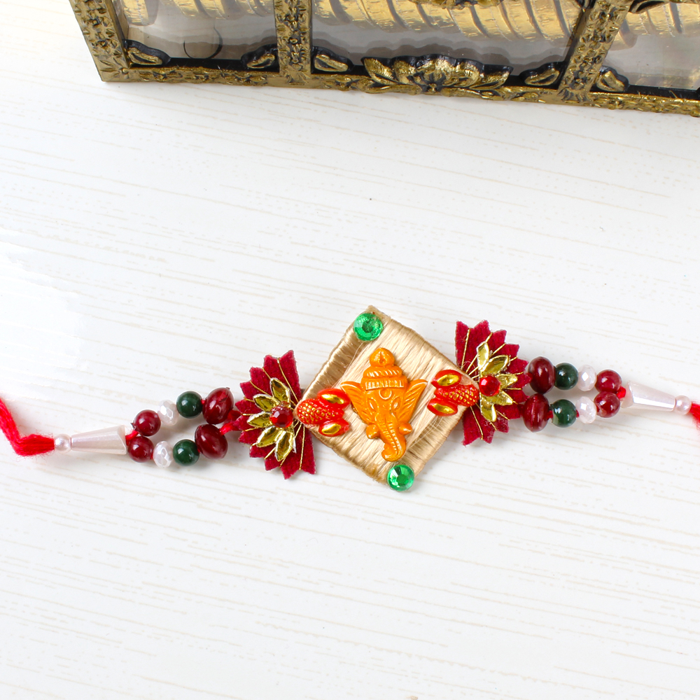 Ganesha Mukh Designer Rakhi