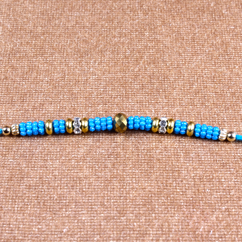 Colorfull Small Beads Rakhi