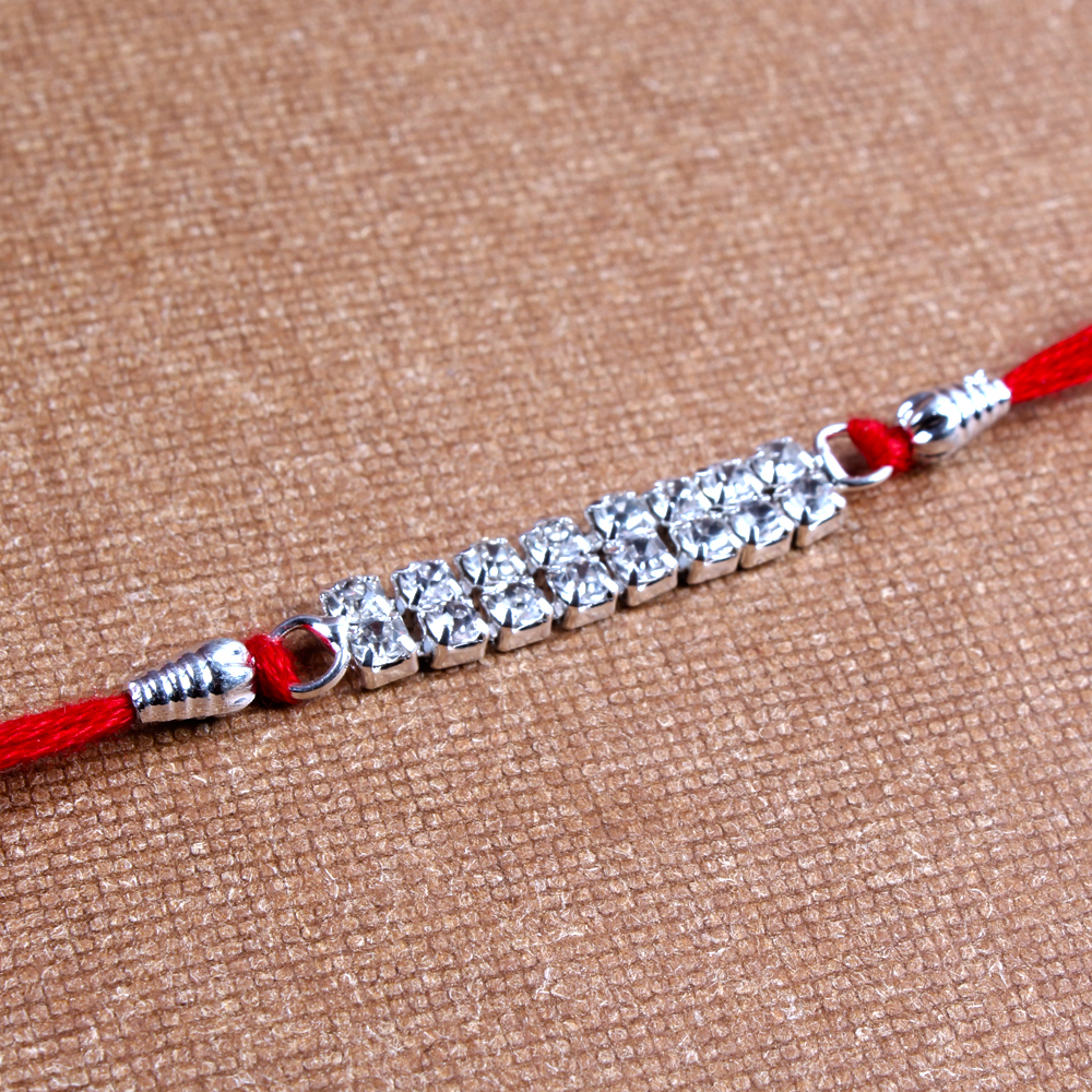 Designer Diamond Rakhi