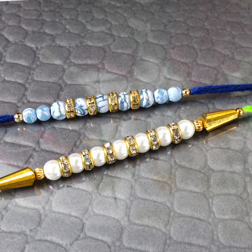 Pearl Rakhis For Brothers