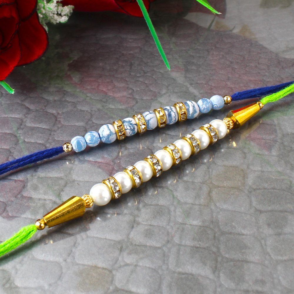 Pearl Rakhis For Brothers