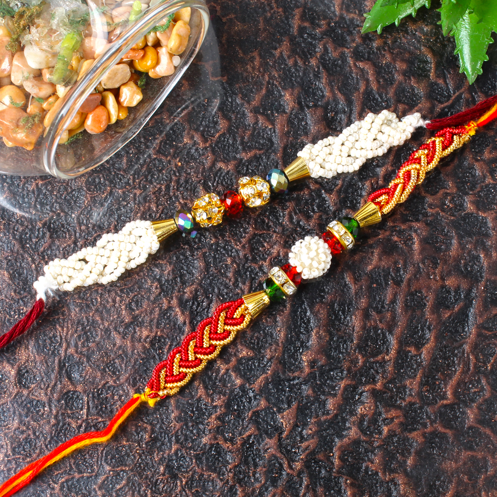 2 Fancy Rakhi Set For Loving Brother