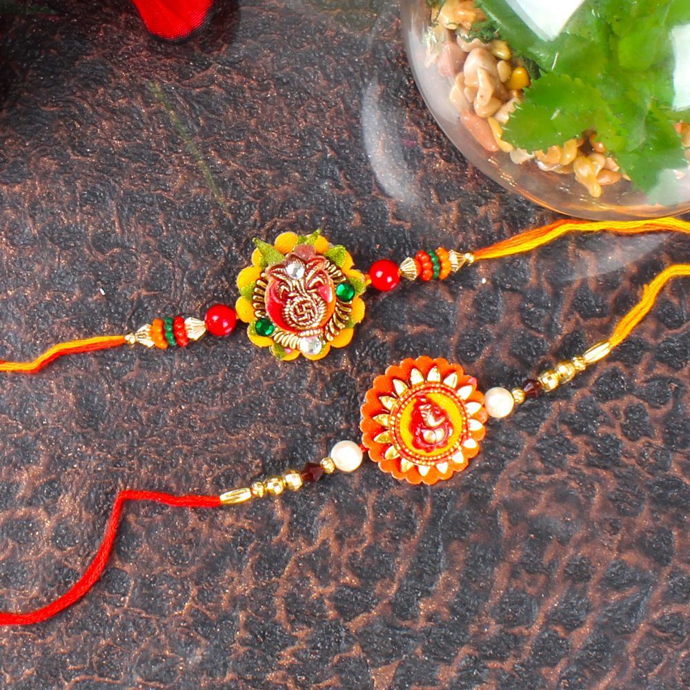 Set of 2 Shubh Rakhis