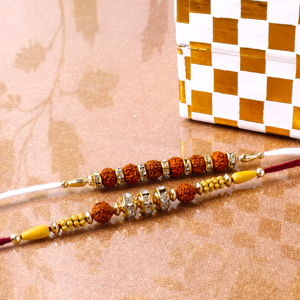 Rudraksh Rakhis For Bothers