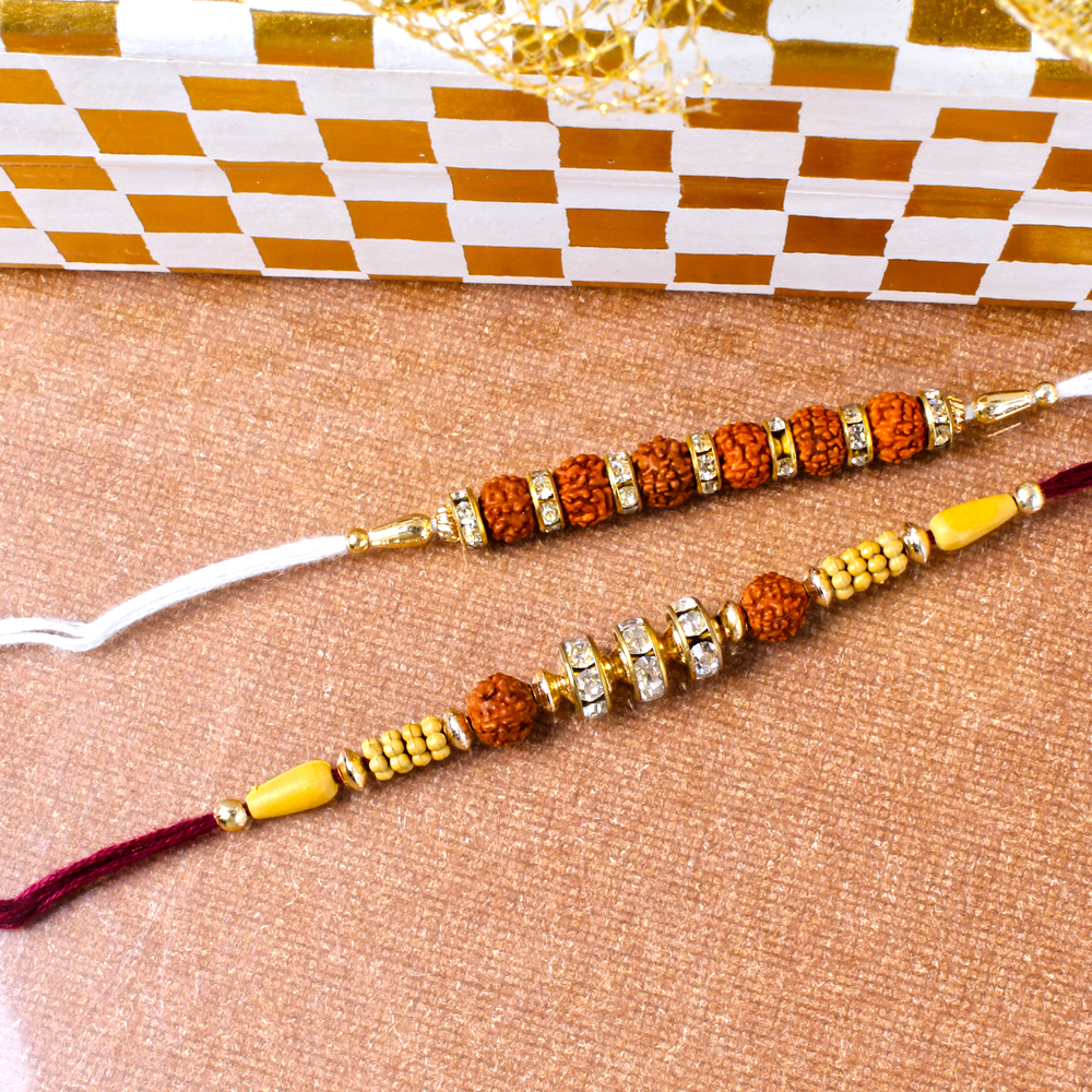 Rudraksh Rakhis For Bothers