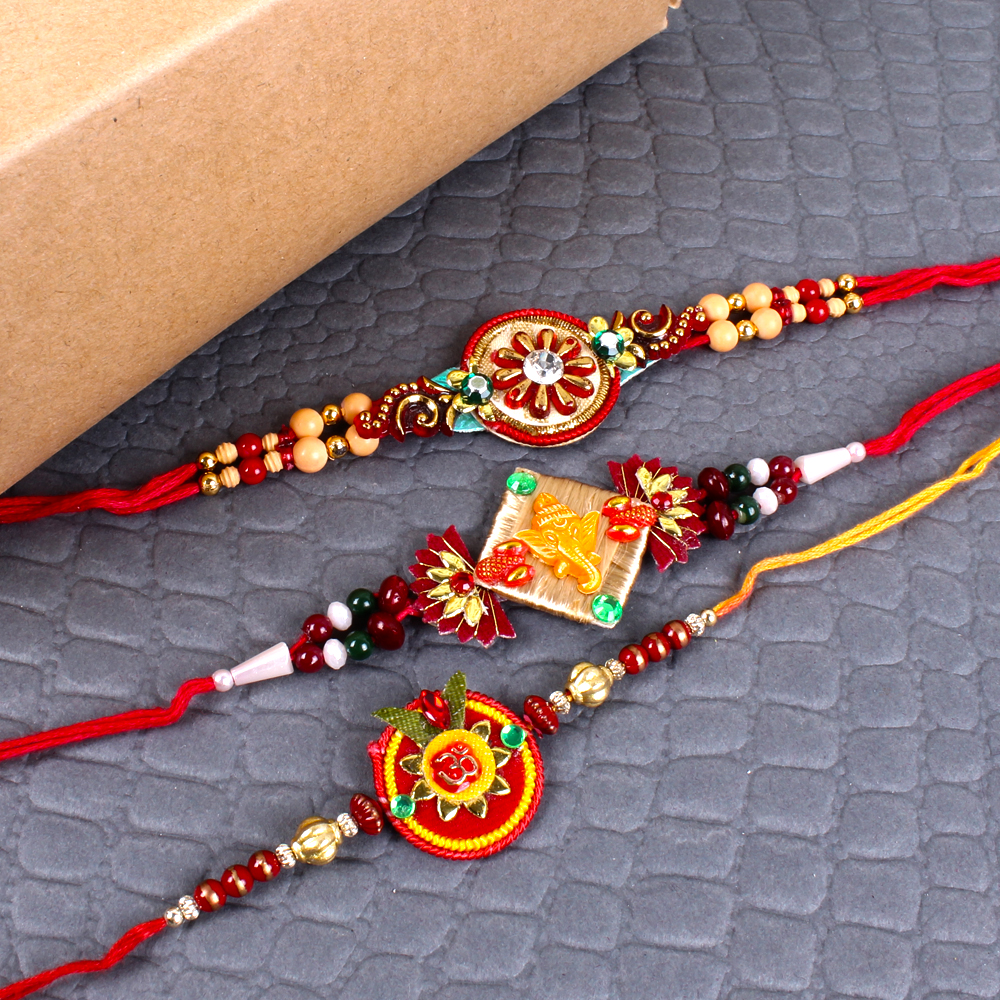 Ethnic Designer Rakhi