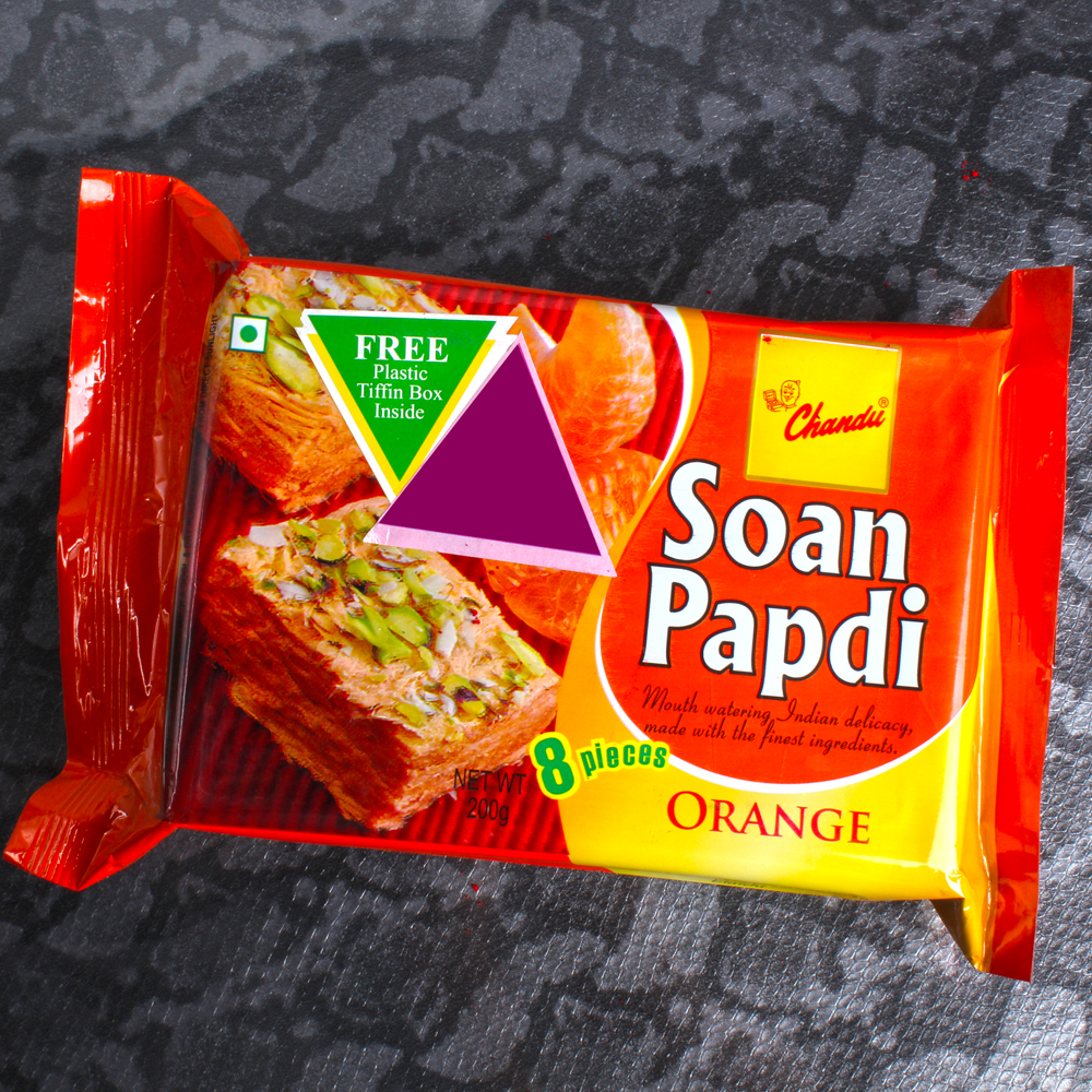 Sweet Soan Papdi and Rakhi